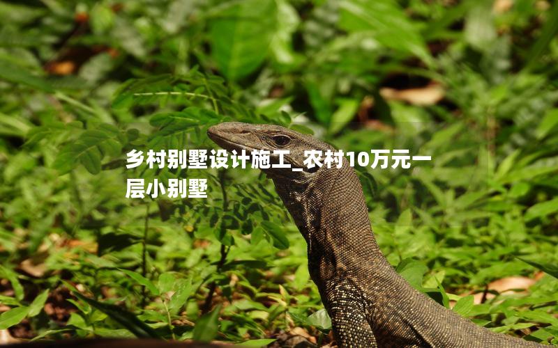 鄉村別墅設計施工_農村10萬元一層小別墅 鄉村別墅設計施工_農村10萬元一層小別墅