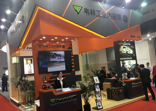 韋林工業內窺鏡參展中國國際質量控制與測試工業設備展覽會
