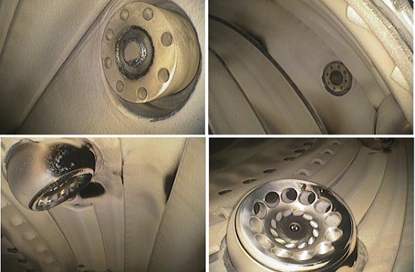 航空發動機燃燒室的檢測圖片