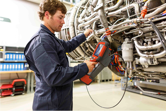 工業視頻內窺鏡檢測場景圖