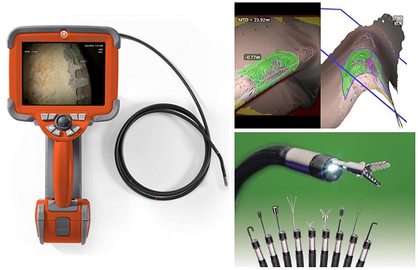 韋林工業內窺鏡具有定性觀察和定量測量等功能