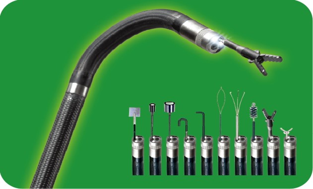 韋林工業(yè)視頻內(nèi)窺鏡的機械手抓取工具