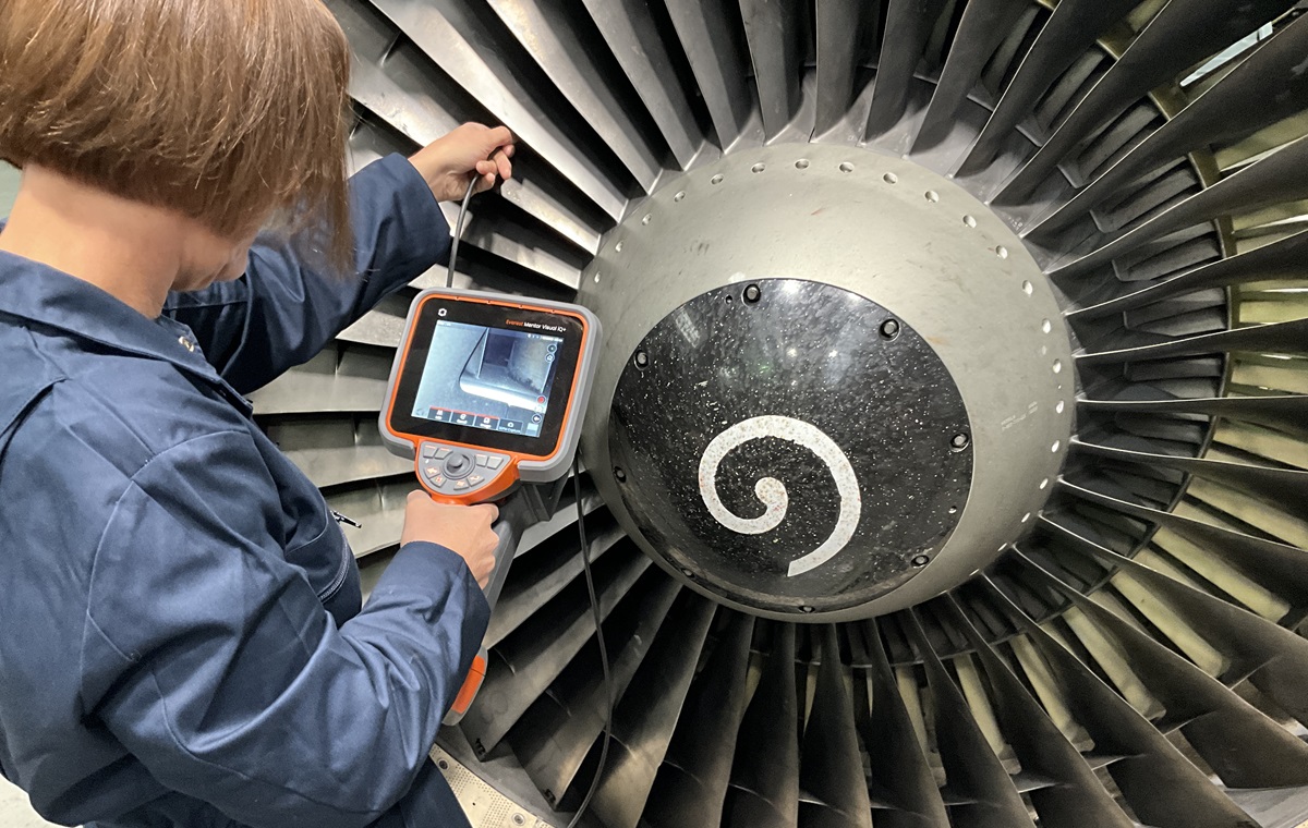 AI工業內窺鏡在航空發動機檢測中的應用