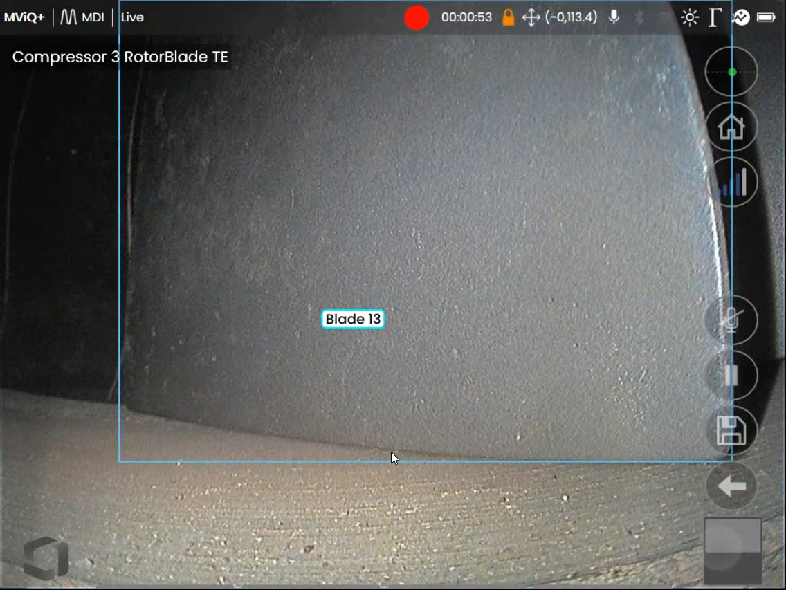 自動(dòng)記錄已檢測葉片的數(shù)量