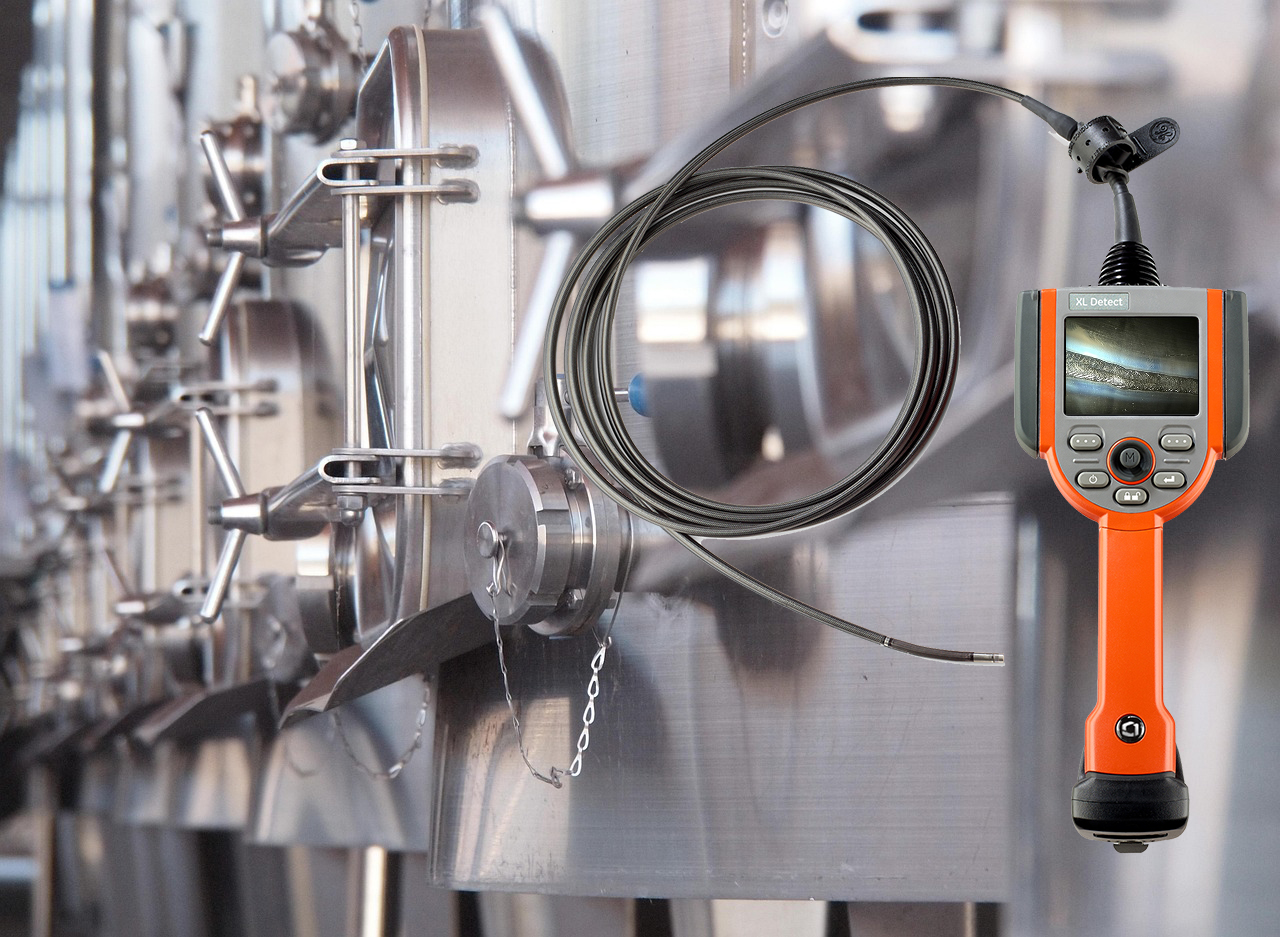 韋林XL Detect工業視頻內窺鏡在食品生產領域中的應用