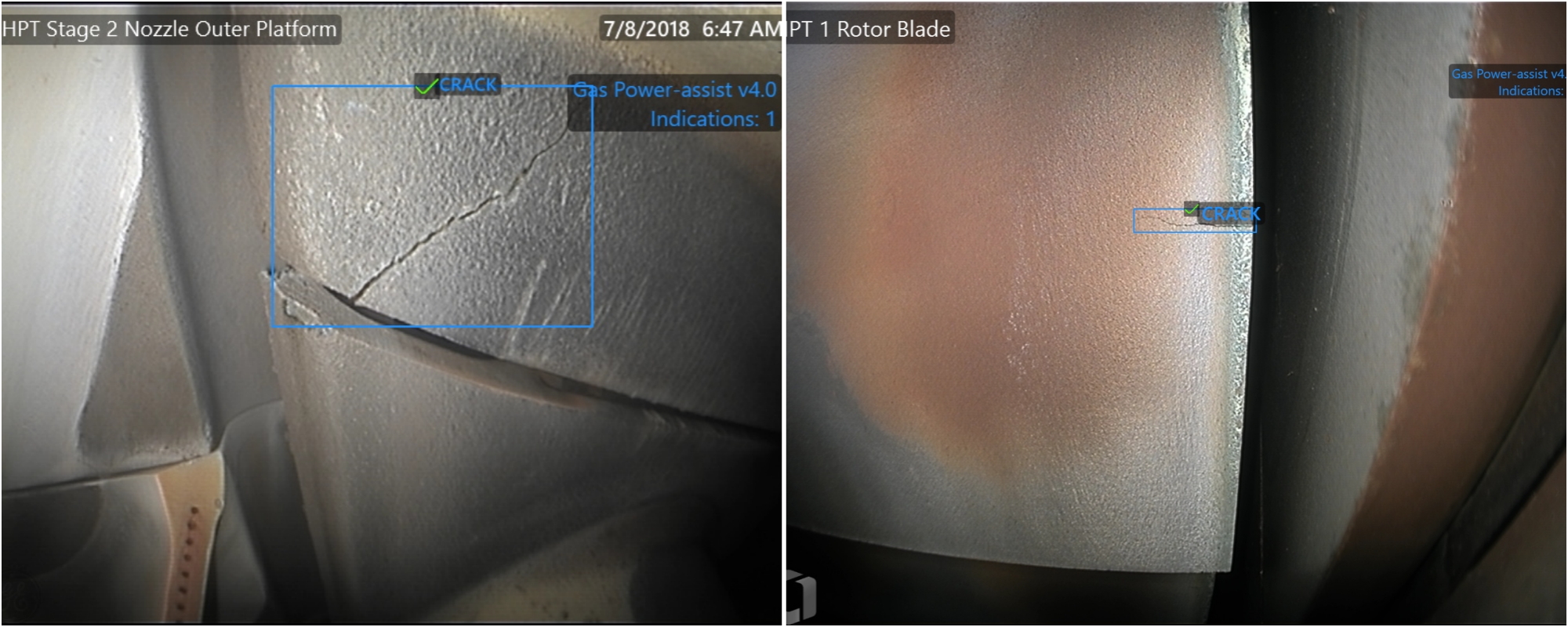 韋林AI工業(yè)內(nèi)窺鏡智能分析缺陷圖